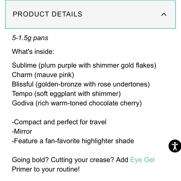 OFRA EYESHADOW PALETTE BRAND NEW with Mirror and Box in the name SYMPHONY! - Picture 9 of 12